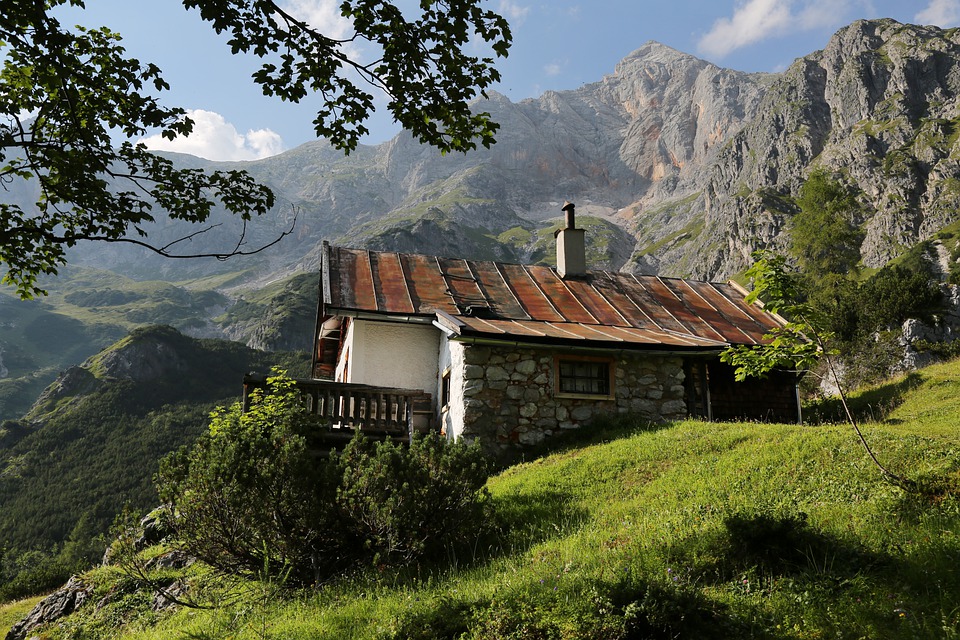 chata v horách
